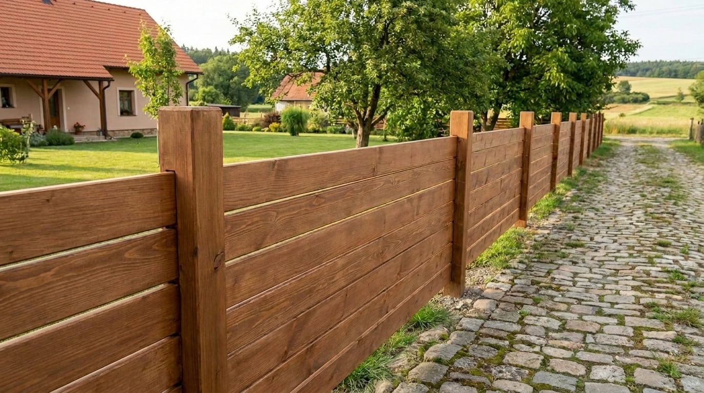 Sleva 15 % na plotovky a latě z Borovice